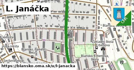 L. Janáčka, Blansko