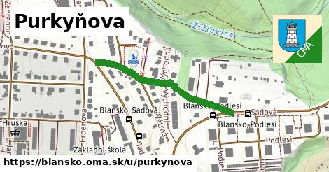 ilustrácia k Purkyňova, Blansko - 338 m