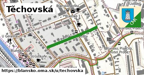 ilustrácia k Těchovská, Blansko - 277 m