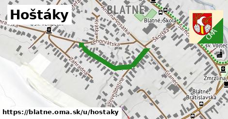 Hoštáky, Blatné