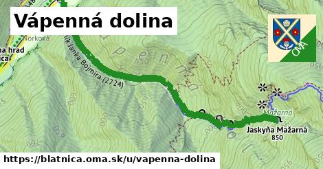 ilustrácia k Vápenná dolina, Blatnica - 1,36 km