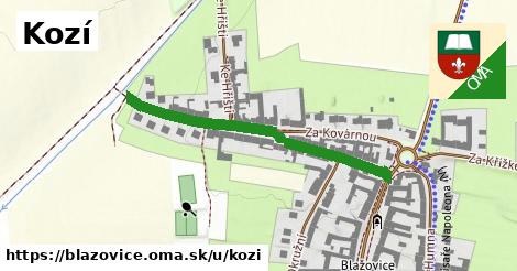 ilustrácia k Kozí, Blažovice - 397 m