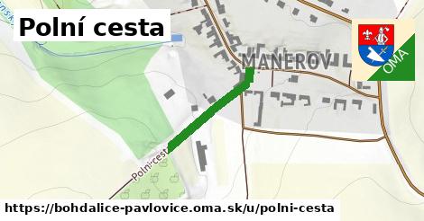 ilustrácia k Polní cesta, Bohdalice-Pavlovice - 208 m