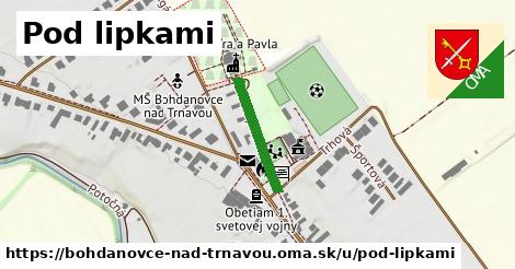 ilustrácia k Pod lipkami, Bohdanovce nad Trnavou - 175 m