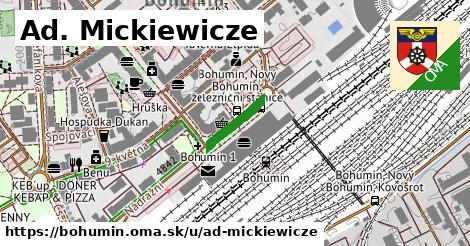 Ad. Mickiewicze, Bohumín