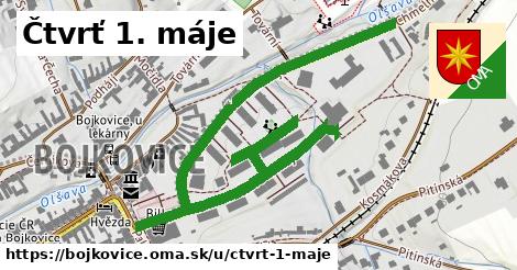 ilustrácia k Čtvrť 1. máje, Bojkovice - 0,92 km