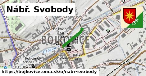 ilustrácia k Nábř. Svobody, Bojkovice - 141 m