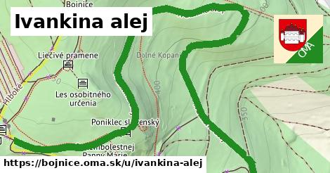 ilustrácia k Ivankina alej, Bojnice - 1,38 km