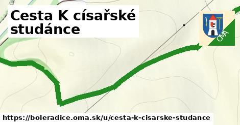 ilustrácia k Cesta K císařské studánce, Boleradice - 1,00 km