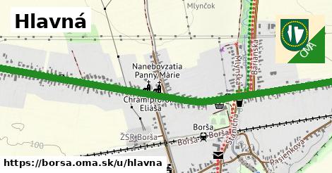 ilustrácia k Hlavná, Borša - 1,72 km