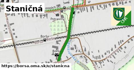 Staničná, Borša