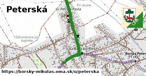 ilustrácia k Peterská, Borský Mikuláš - 0,82 km