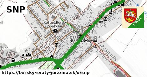 ilustrácia k SNP, Borský Svätý Jur - 2,3 km