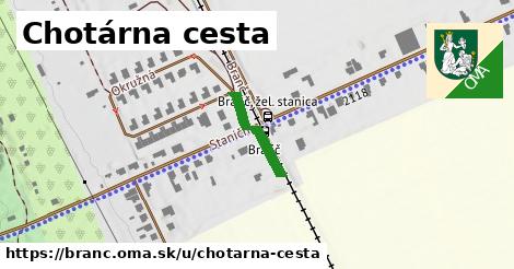 Chotárna cesta, Branč