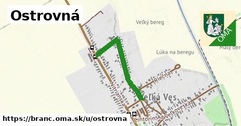 ilustrácia k Ostrovná, Branč - 580 m