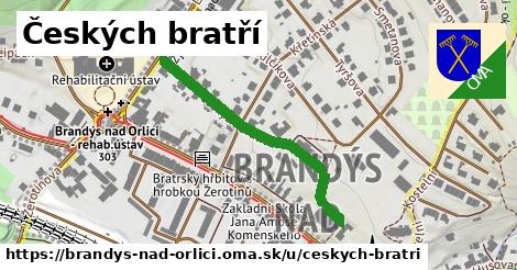 ilustrácia k Českých bratří, Brandýs nad Orlicí - 370 m