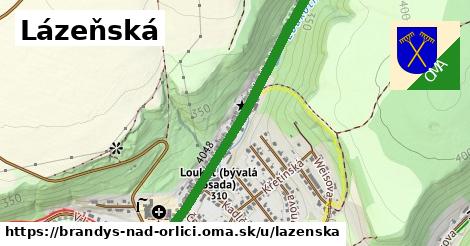 ilustrácia k Lázeňská, Brandýs nad Orlicí - 0,91 km