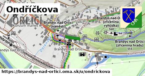 ilustrácia k Ondříčkova, Brandýs nad Orlicí - 68 m