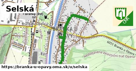 ilustrácia k Selská, Branka u Opavy - 0,87 km