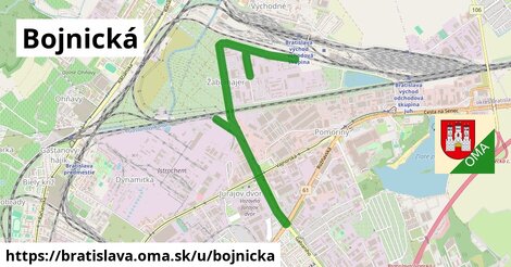 ilustrácia k Bojnická, Bratislava - 4,6 km