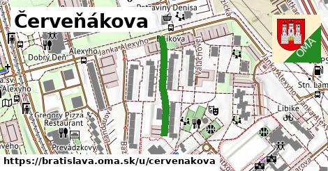 ilustrácia k Červeňákova, Bratislava - 230 m