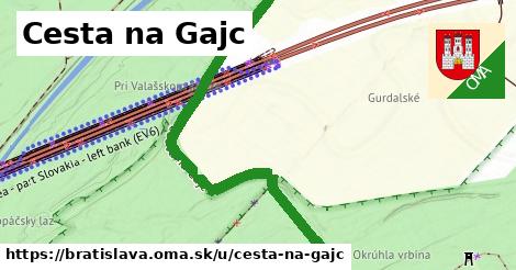 ilustrácia k Cesta na Gajc, Bratislava - 1,62 km