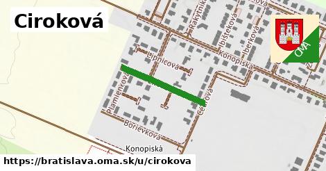 ilustrácia k Ciroková, Bratislava - 209 m