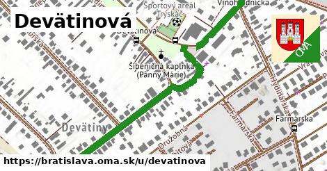 ilustrácia k Devätinová, Bratislava - 675 m