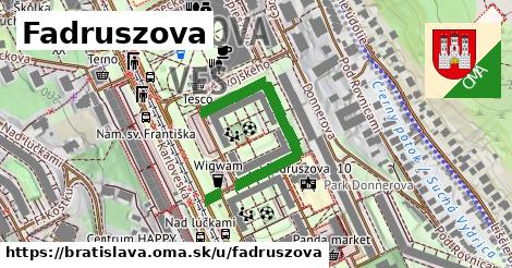 ilustrácia k Fadruszova, Bratislava - 350 m