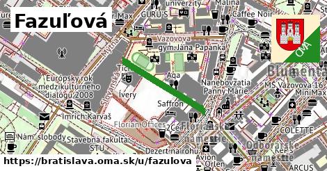 ilustrácia k Fazuľová, Bratislava - 221 m