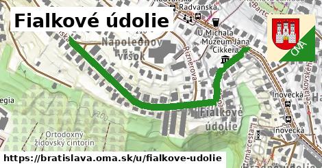 Fialkové údolie, Bratislava