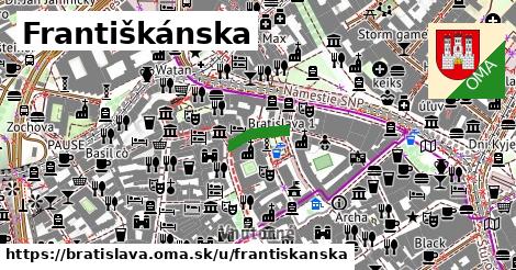 ilustrácia k Františkánske námestie, Bratislava - 514 m