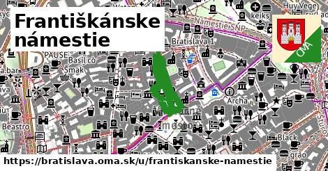 Františkánske námestie, Bratislava