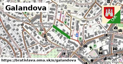 Galandova, Bratislava