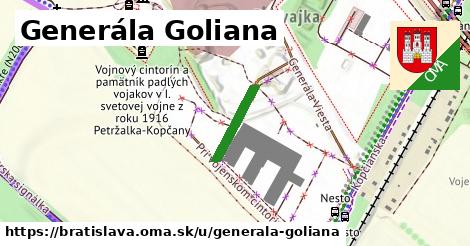 Generála Goliana, Bratislava