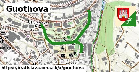 ilustrácia k Guothova, Bratislava - 544 m