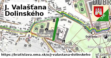 J. Valašťana Dolinského, Bratislava