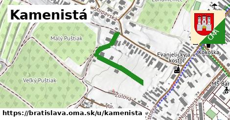 ilustrácia k Kamenistá, Bratislava - 288 m