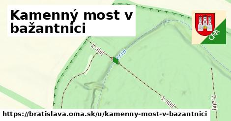 ilustrácia k Kamenný most v bažantnici, Bratislava - 19 m