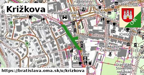 ilustrácia k Križkova, Bratislava - 189 m
