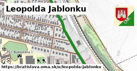 Leopolda Jablonku, Bratislava