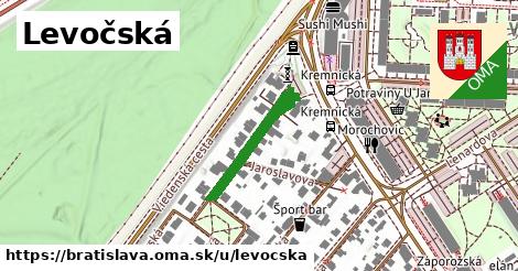 ilustrácia k Levočská, Bratislava - 251 m