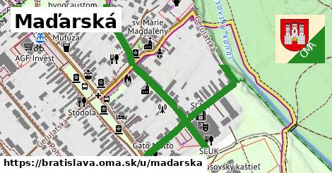 ilustrácia k Maďarská, Bratislava - 0,78 km