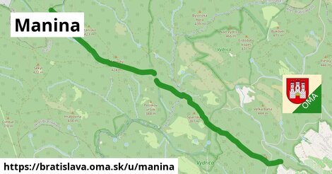 ilustrácia k Manina, Bratislava - 4,3 km