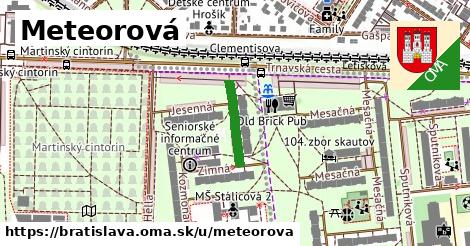 Meteorová, Bratislava