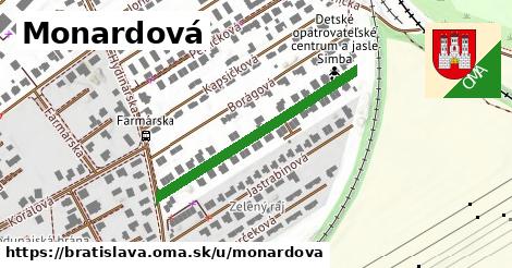 Monardová, Bratislava