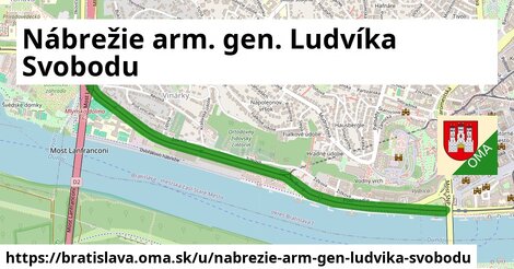 Nábrežie arm. gen. Ludvíka Svobodu, Bratislava