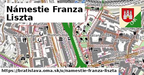 ilustrácia k Námestie Franza Liszta, Bratislava - 0,76 km