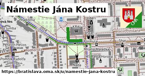 Námestie Jána Kostru, Bratislava