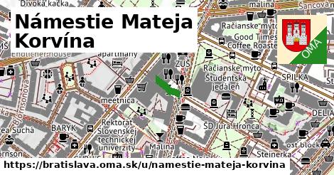 Námestie Mateja Korvína, Bratislava